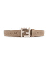 Big Dot Taupe Celeria Belt Grey - FENDI - BALAAN 2