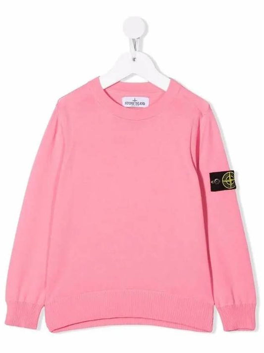 Kids Women s Wappen Patch Knit Pink 7616502A4 V0087 Other 1011790 - STONE ISLAND - BALAAN 1