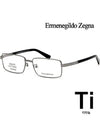 Zegna titanium glasses frame EZ5094D 008 Asian fit - ERMENEGILDO ZEGNA - BALAAN 1