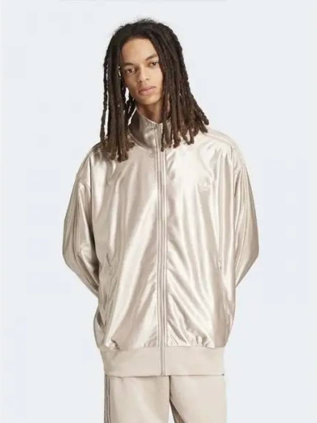 Q3 Oversized Track Jacket Beige - ADIDAS - BALAAN 2