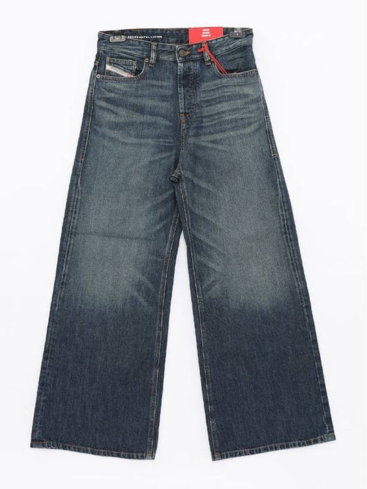 Cotton Jeans Dark Blue - DIESEL - BALAAN 2