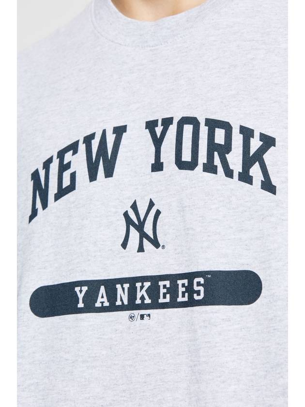 Sporty & Rich T-shirt From The 47 & The New York Yankees Collection, Unisex, Grey - SPORTY & RICH - BALAAN 8