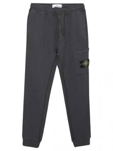 Garment dyeing thermal lining training jogger pants - STONE ISLAND - BALAAN 1