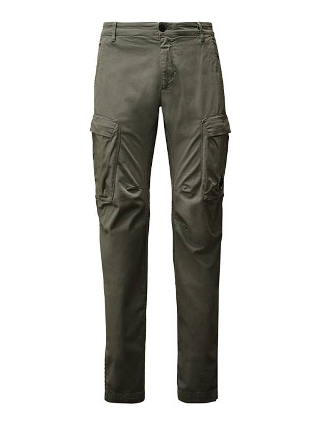 Stretch Sateen Ergonomic Cargo Pants Grey - CP COMPANY - BALAAN 3