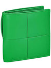 Slim Folder Half Wallet Green - BOTTEGA VENETA - BALAAN 2