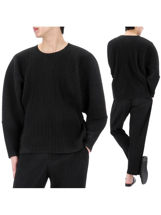 MC January Long Sleeve T-Shirt Black - ISSEY MIYAKE - BALAAN 2