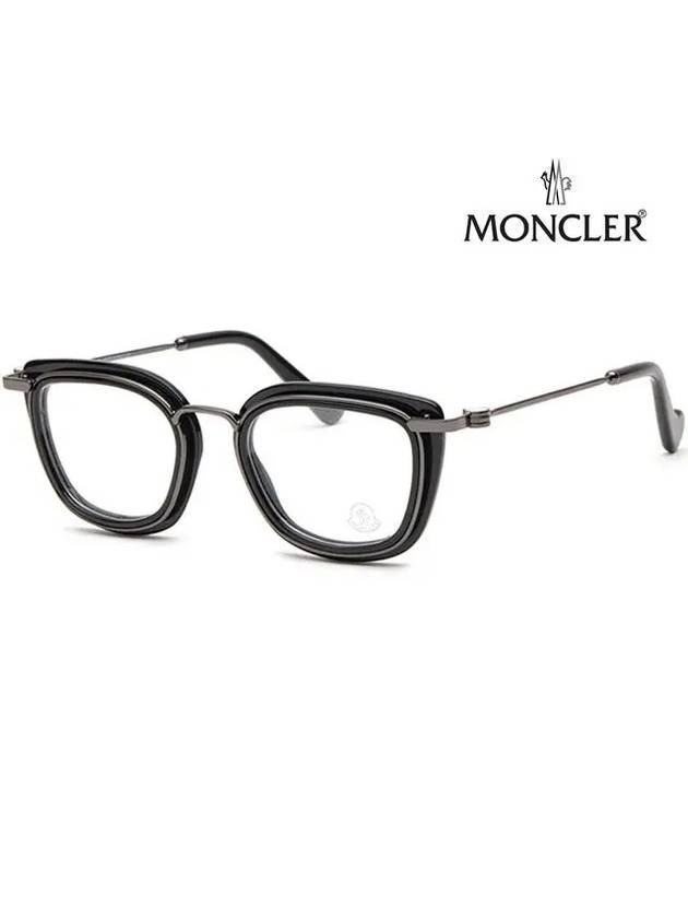 Glasses Frame ML5008 001 Soltex Horned Fashion Men Women Brand Retro - MONCLER - BALAAN 4