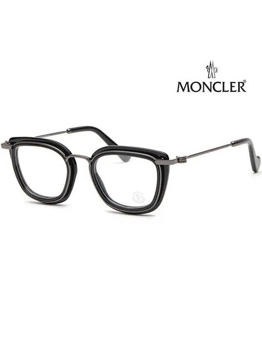 Glasses Frame ML5008 001 Soltex Horned Fashion Men Women Brand Retro - MONCLER - BALAAN 1