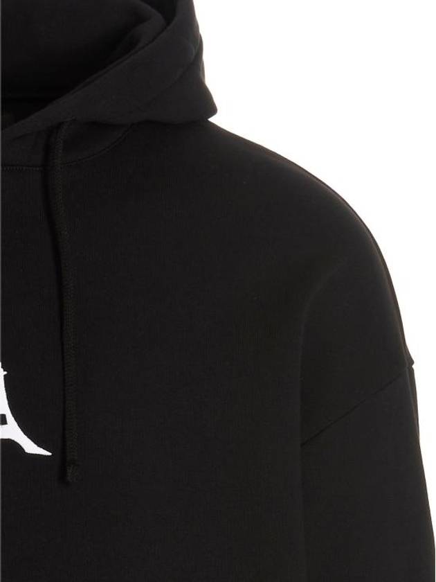 Eiffel Tower Logo Hoodie Black - GIVENCHY - BALAAN 4