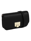 Grained Leather Mini Cross Bag Black - EMPORIO ARMANI - BALAAN 4