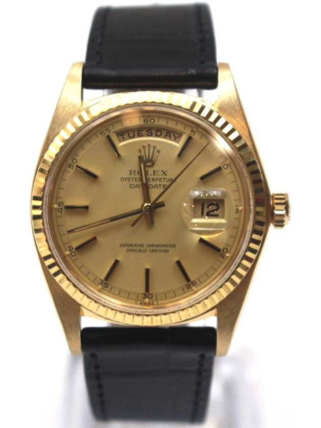 Vintage Day Date 36 Champagne Gold 1803 - ROLEX - BALAAN 1