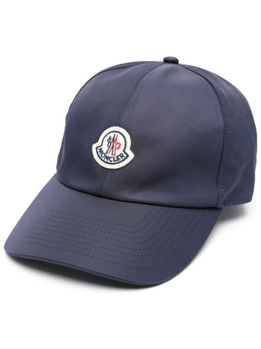 Logo Patch Ball Cap Navy - MONCLER - BALAAN 1