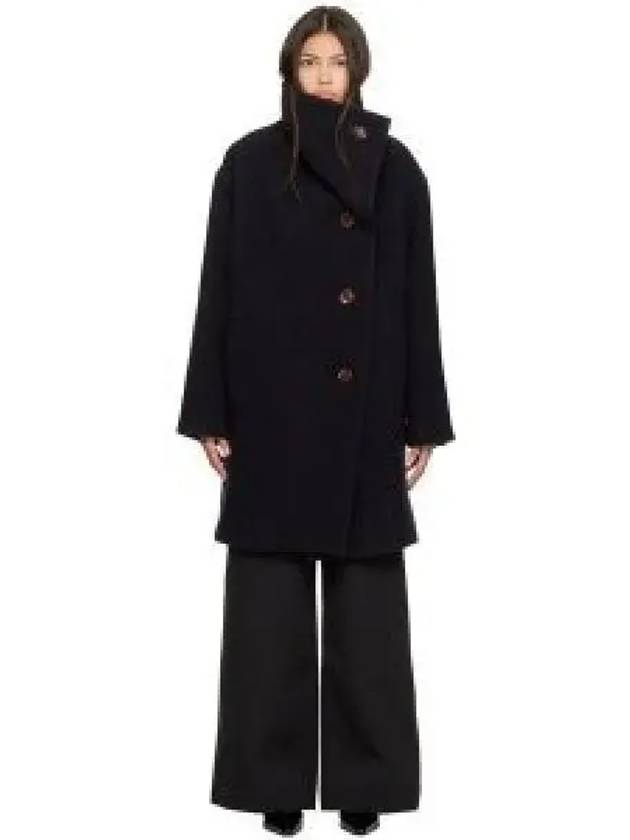 Coat BLACK A90464 Women s 1235428 - ACNE STUDIOS - BALAAN 1