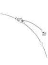 Coco Crush Quilted Necklace Silver - CHANEL - BALAAN 5