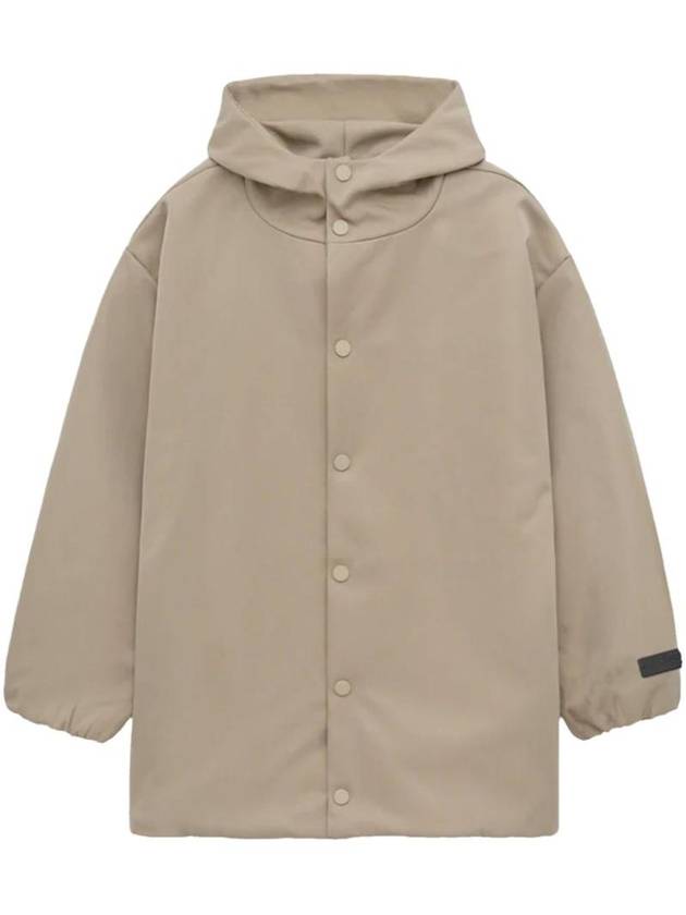 Back Logo Hooded Jacket Beige - FEAR OF GOD - BALAAN 1