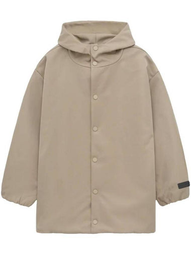 Back Logo Hooded Jacket Beige - FEAR OF GOD - BALAAN 1