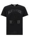 short sleeve t-shirt 759442QTAAW0548 Black - ALEXANDER MCQUEEN - BALAAN 1