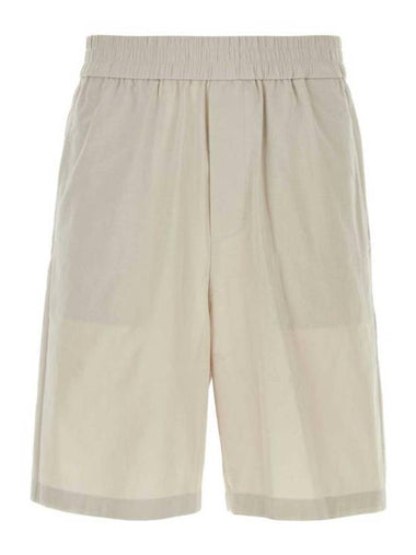 De Coeur Cotton Track Shorts Grey - AMI - BALAAN 1