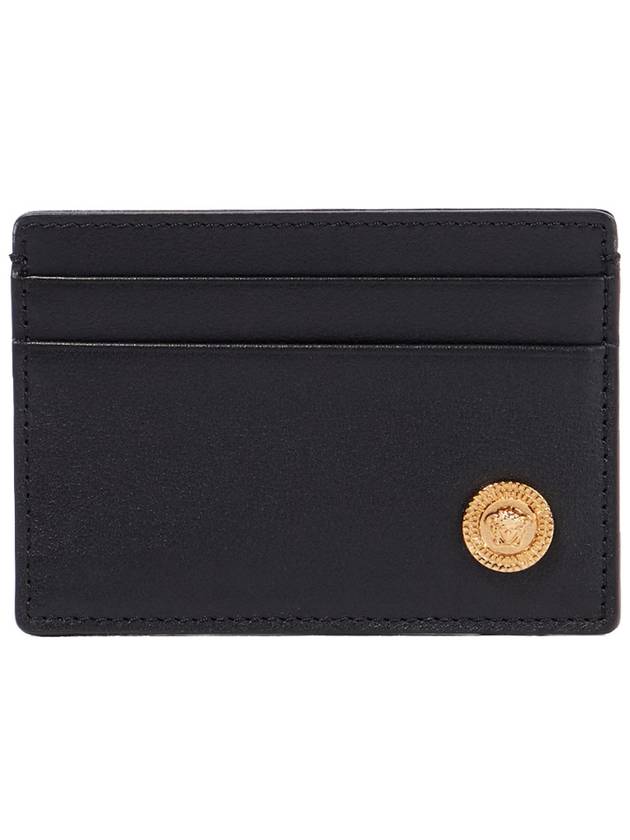 Circle Medusa Logo Two-tier Card Wallet Black - VERSACE - BALAAN 2