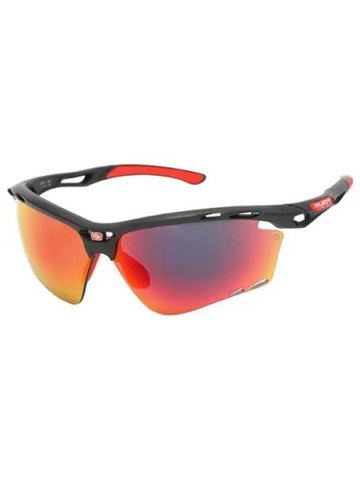 Propulse Matte Charcoal Multilaser Red Glasses Sports Sunglasses - RUDYPROJECT - BALAAN 1