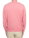 Embroidery Logo Fine Wool Cardigan Pink - VIVIENNE WESTWOOD - BALAAN 5