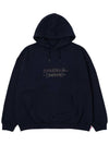 Men's Print Hoodie Navy - STOCKHOLM SYNDROME - BALAAN 3