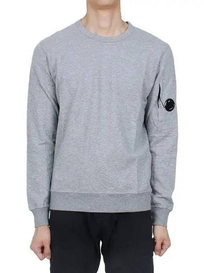 Light Fleece Sweatshirt Grey - CP COMPANY - BALAAN 2