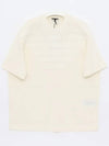 Heavy Jersey Logo Short Sleeve T-Shirt White - EMPORIO ARMANI - BALAAN 4