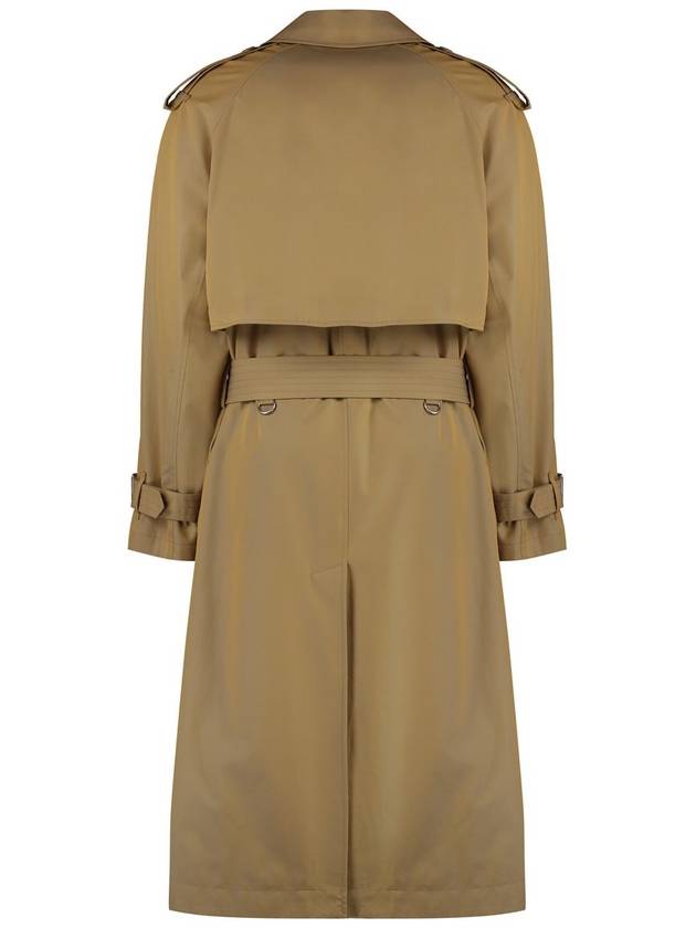 long gabardine trench coat 8087617 - BURBERRY - BALAAN 3