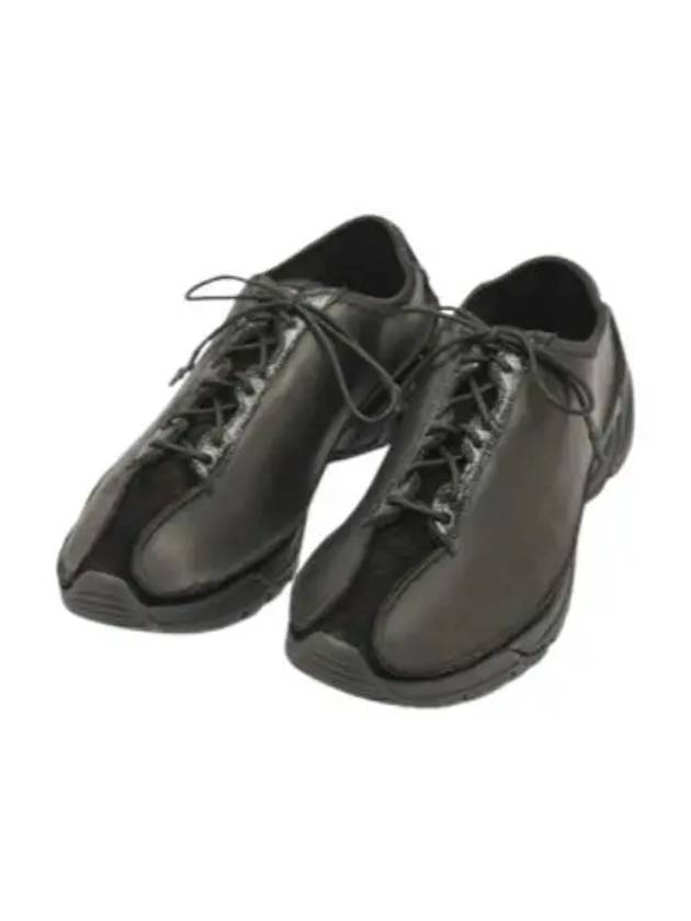 Klove Leather Low Top Sneakers Black - OUR LEGACY - BALAAN 2