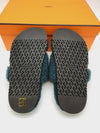 Chypre Wool Sandals Vert Anglais - HERMES - BALAAN 9