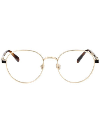 Round Metal Eyeglasses Gold - MONCLER - BALAAN 2