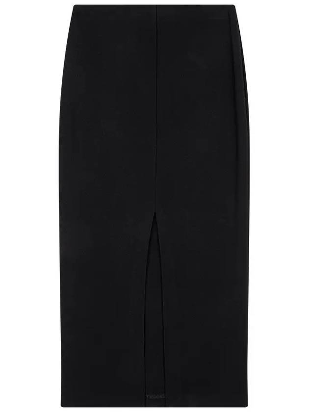 Poly Spandex Back Opening H Line Skirt - RS9SEOUL - BALAAN 4