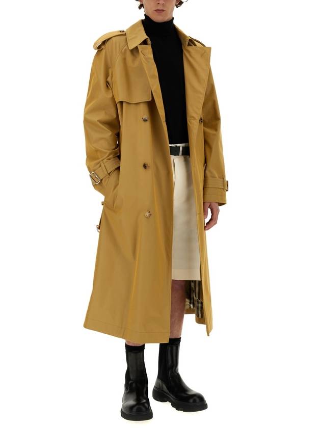 long gabardine trench coat 8087617 - BURBERRY - BALAAN 3