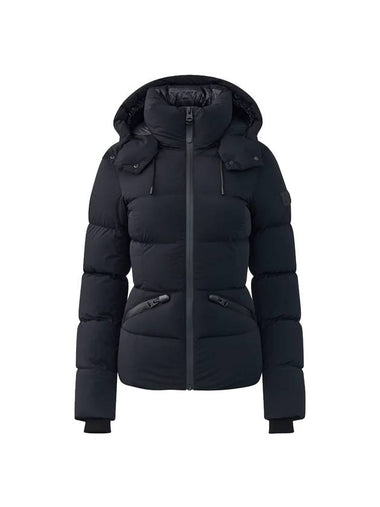 Women s Madalin Light Down Short Padded Jacket Black - MACKAGE - BALAAN 1