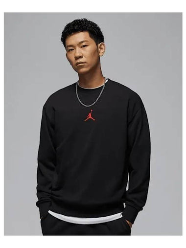 Jordan Brooklyn Fleece Men s Crew Neck Sweatshirt Black HV1750 010 743585 - NIKE - BALAAN 1