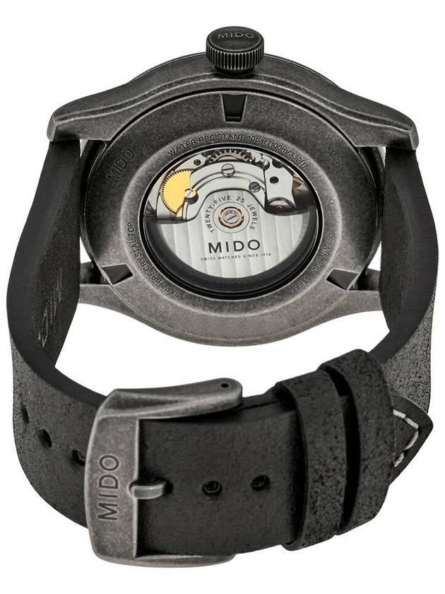 Mido Multifort Automatic Black Dial Men's Watch M032.607.36.050.09 - MIDO - BALAAN 3