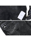 Oil Coating Biker Jeans Black - BALMAIN - BALAAN 5