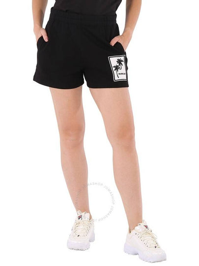 logo embroidered shorts black - MONCLER - BALAAN 2