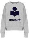 MOBYLI brushed sweatshirt SW0011FA B1M12E GYMD - ISABEL MARANT - BALAAN 1