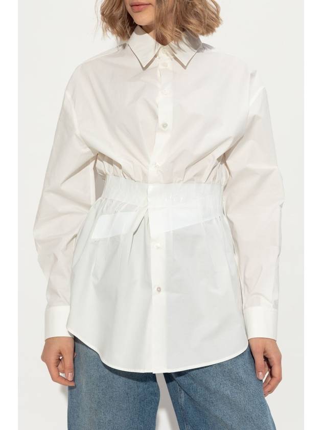 MM6 Maison Margiela Shirt, Women's, White - MAISON MARGIELA - BALAAN 3