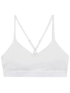 W Sports Bra Indie Light Support Pad Adjustable FD1063 100 - NIKE - BALAAN 1