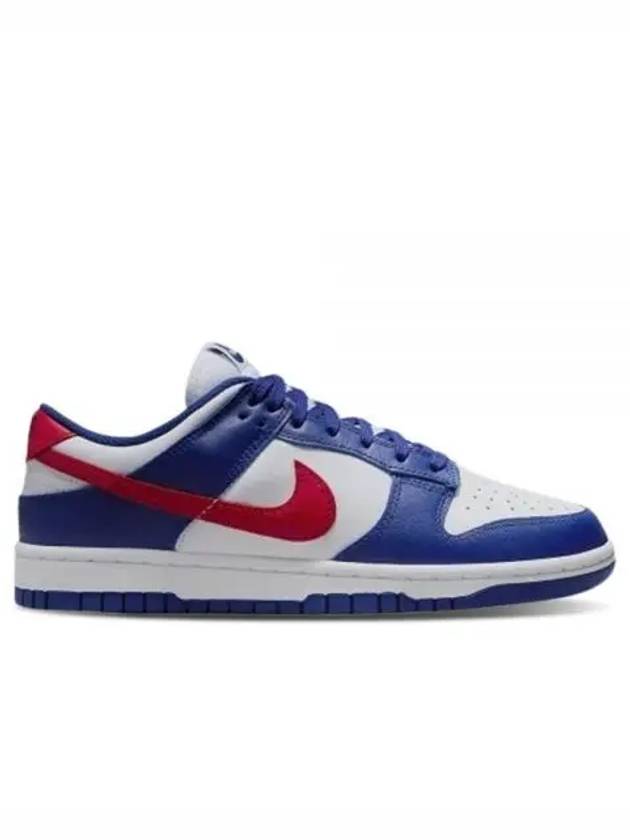 Women's Dunk Low Top Sneakers University Red Royal - NIKE - BALAAN 2