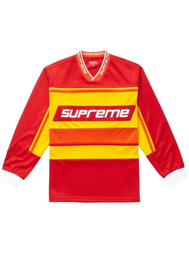 Warm Up Hockey Jersey Red Red - SUPREME - BALAAN 1