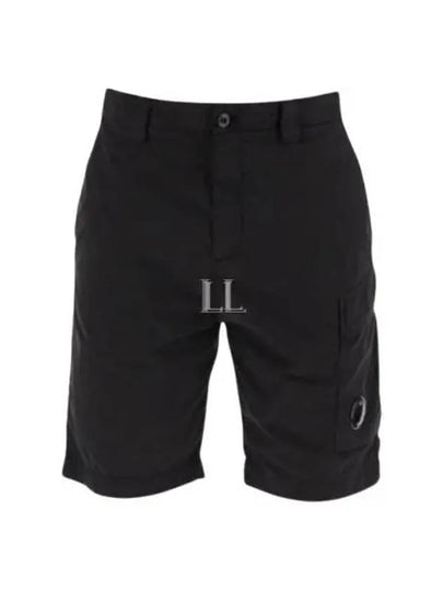 50 Fili Cargo Shorts Black - CP COMPANY - BALAAN 2