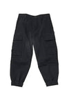 Banding Cargo Pocket Track Pants Black - AMI - BALAAN 2