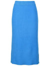 Playable hot color knit long H-line skirt - P_LABEL - BALAAN 10