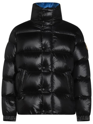 Dervox Big Patch Logo High Neck Padding Black - MONCLER - BALAAN 1