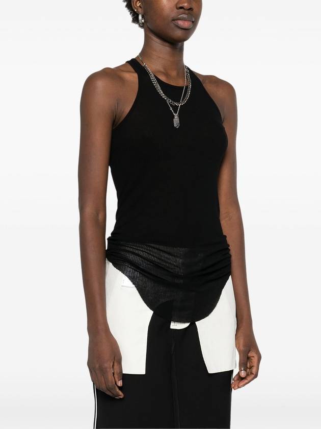 fine-ribbed tank top - RICK OWENS - BALAAN 3