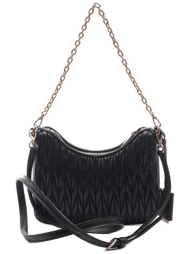 Matelasse Nappa Leather Shoulder Bag Black - MIU MIU - BALAAN 5